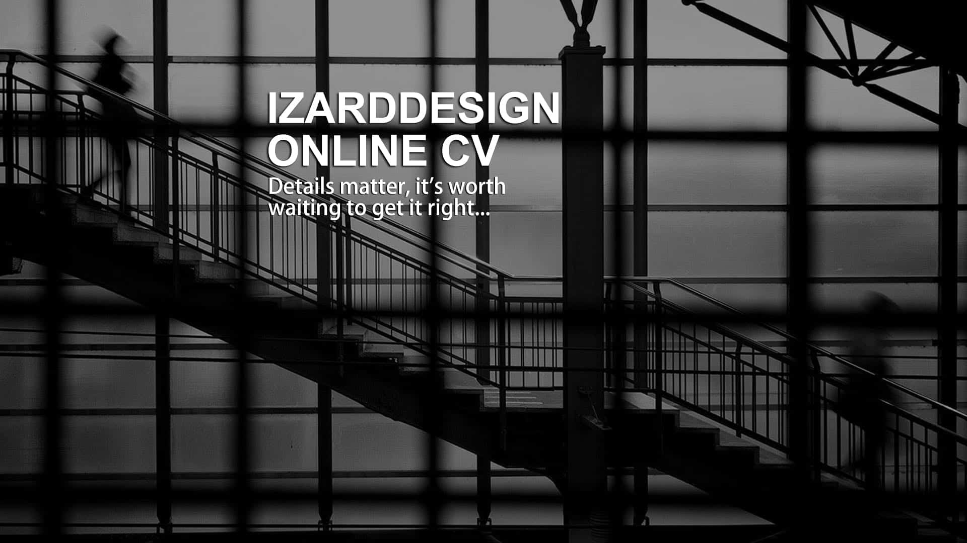 izard design cv banner